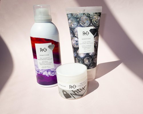 R+Co Gemstone Ultra Shine Glossing Treatment - 147 ml | Achieve Brilliant Shine and Smoothness