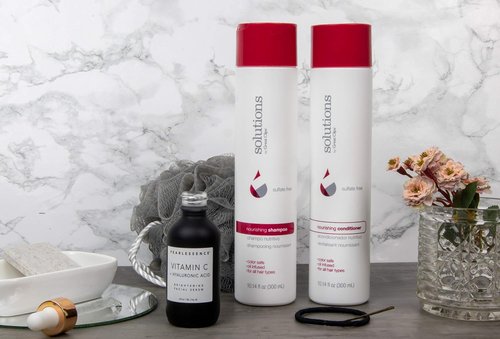 Great Clips Nourishing Shampoo - Argan Oil Formula | 10oz | Sulfate & Paraben Free | Moisturizes & Restores Shine