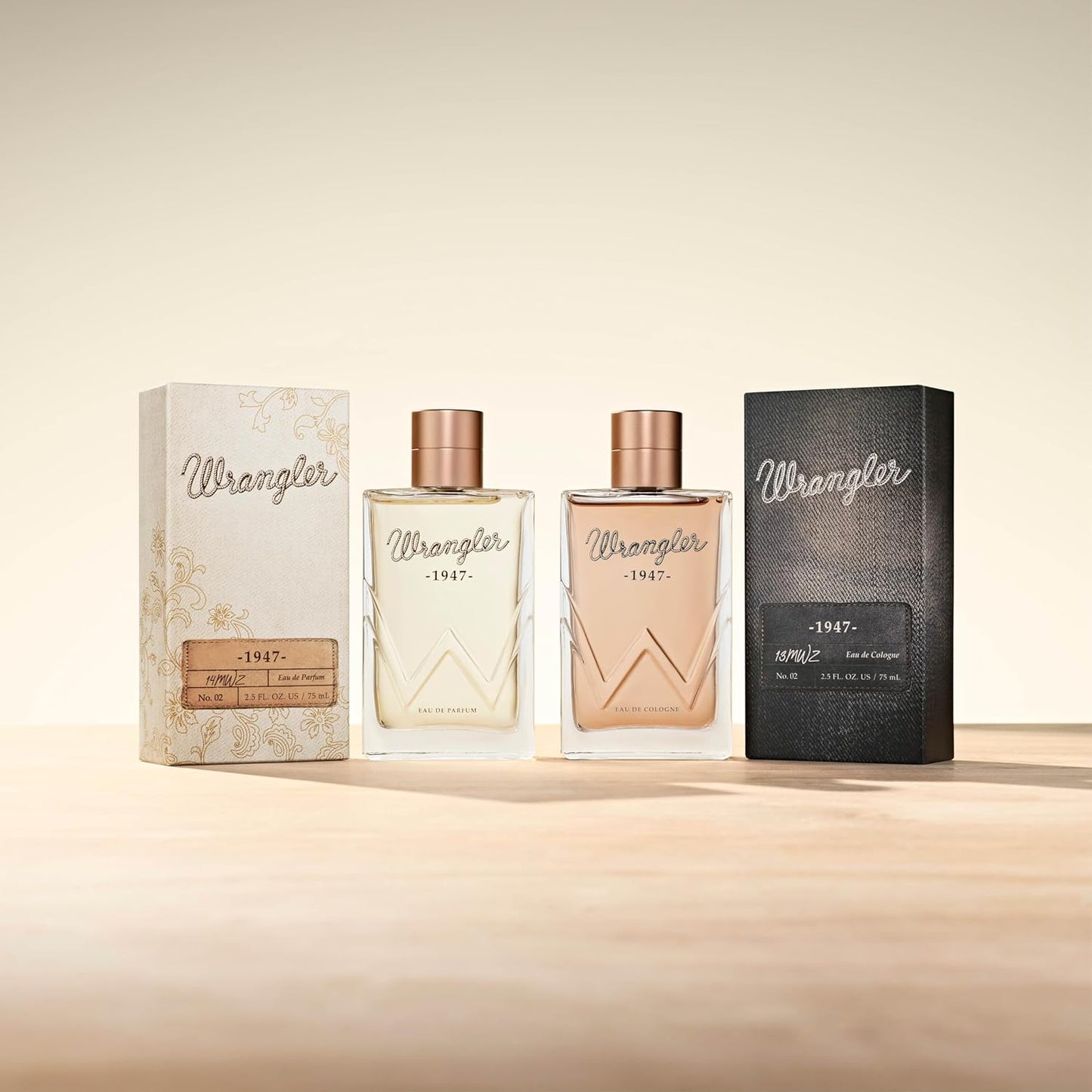 Wrangler 1947 Cologne for Men - Fresh Cedarwood & Amber Fragrance | 2.5oz Masculine Aroma