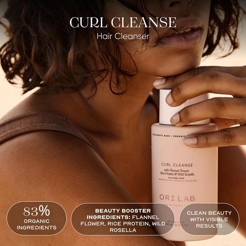 ORI LAB Curl Cleanse - Nourishing Shampoo for Curly Hair - 300ml Size