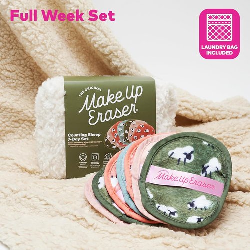 MakeUp Eraser | 7-Day Makeup Removal Set - Effortlessly Erase Waterproof Makeup with Just Water