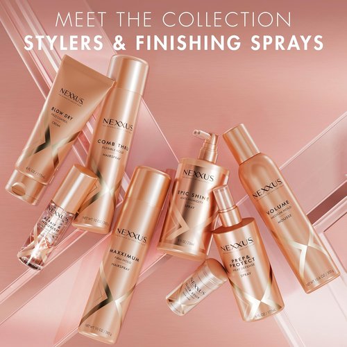 Nexxus Maxximum Finish Firm Hold Hairspray - 10 oz | STYLEPROTECT Technology for Ultimate Control and Hold