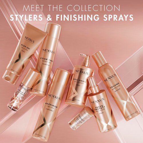 Nexxus Styling Heat Protectant Nourishing Prep & Protect Heat Defense Spray Heat Protection Spray Powered by Styleprotect Technology 6 oz