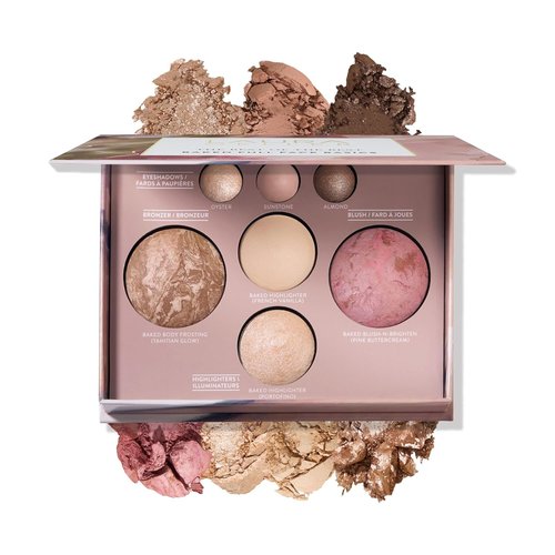Laura Geller New York Baked Palette - Full Size with Bronzer, Blush, Highlighters & Eyeshadows - Travel-Friendly
