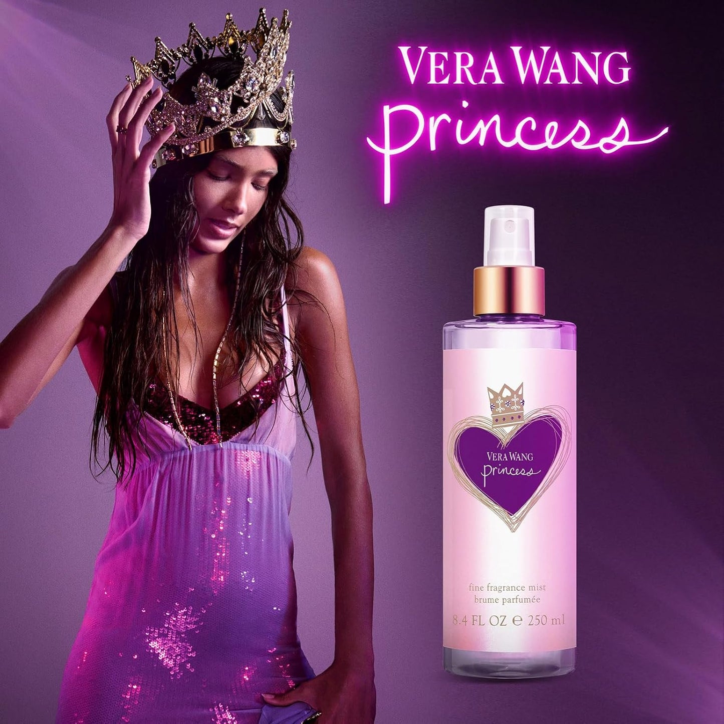 Vera Wang Princess Hair and Body Mist - Enchanting Fragrance | 8.4 Fl Oz
