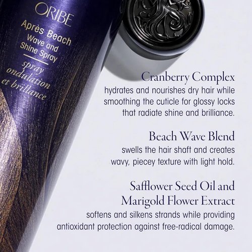 Oribe Wave And Shine Spray - Achieve Effortless Beachy Waves | Lightweight Formula