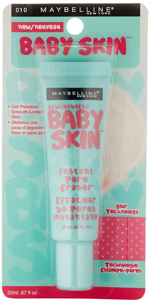 Maybelline New York Baby Skin Instant Pore Eraser Primer - Smooth Finish | 0.67 Fl Oz