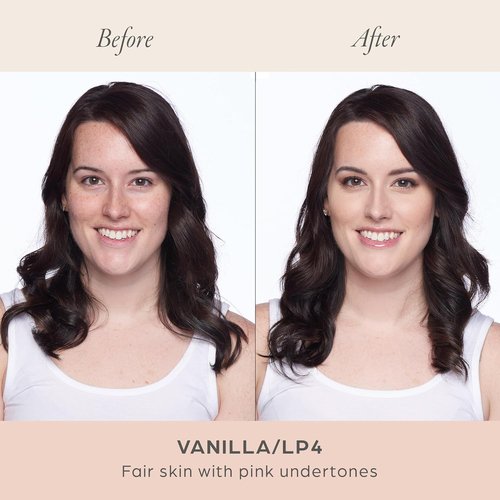 PÜR MINERALS 4-in-1 Love Your Selfie Foundation - Longwear Full Coverage Liquid Makeup for Natural Glow