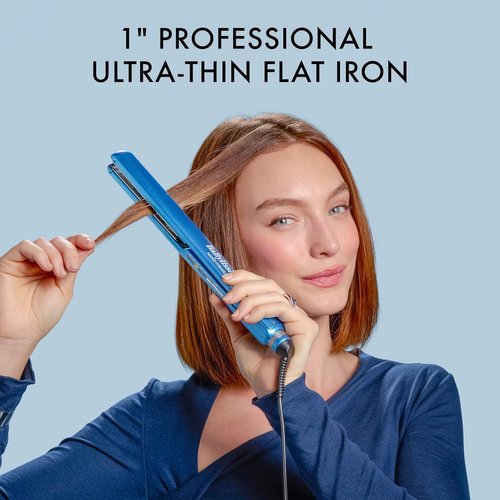 BabylissPRO Nano Titanium Hair Straightener - Ultra-Thin Design | 5-Inch Plates for Quick Styling