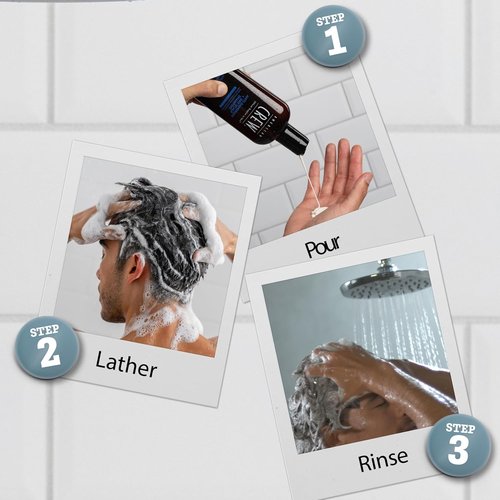 American Crew Anti-Dandruff Shampoo - Citrus Mint Scent for Men, 8.4 fl oz | Soothes Dry Scalp