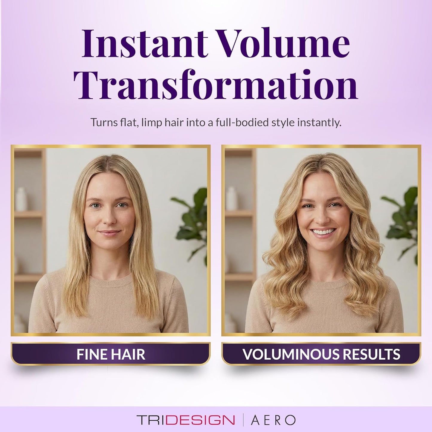 TRIDESIGN Aero Body Infusion Volumizer - Maximum Volume & Enhanced Texture, Weightless Formula - 9.9 oz