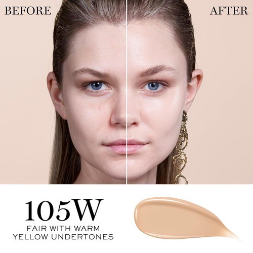 Lancôme Teint Idole Ultra Wear Foundation - Hydrating, Medium Buildable Coverage & SPF 27 | Glow Finish