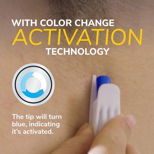 Dr. Scholl's Freeze Away Skin Tag Remover Kit, 8 ct – Completely removes Skin Tags in As Little As 1 Treatment, FDA-Cleared & Clinically Proven At-Home Removal, Easy 1-Handed Action, Permanent Results