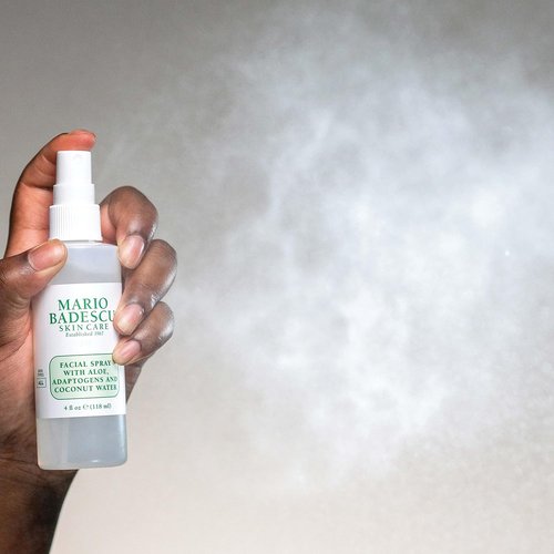 Mario Badescu Facial Spray with Aloe, Adaptogens & Coconut Water – Hydrating Face Mist for Dewy Glow, Lightweight Refreshing Skin Spray with Hyaluronic Acid & Niacinamide