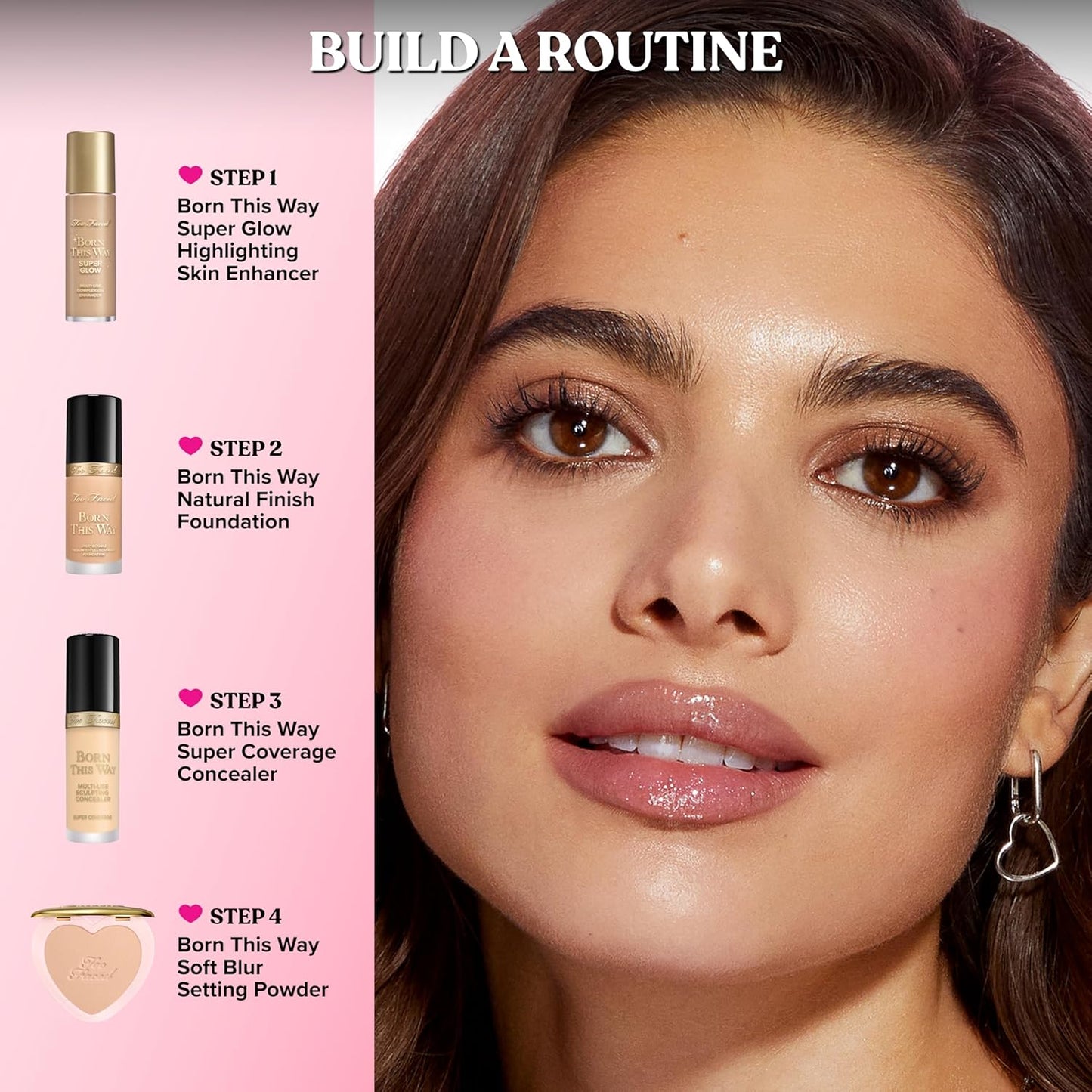 Too Faced Born This Way Super Glow Skin Enhancer - Hydrating Gel for Radiant, Illuminated Skin | Non-Greasy & Blendable
