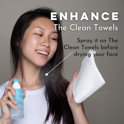 Clean Skin Club Acne Clearing Mist - Salicylic Acid & Rose Extract | Lightweight Breakout Fighter | Dermatologist Approved