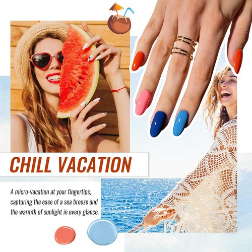 Phoenixy 71 Pcs Gel Nail Polish Kit with UV Light, 55 Color Nude Gel Nail Kit 5pcs Base Glitter Top Coat Nail Art Manicure Set for beginners with Everything DIY Gift for Women
