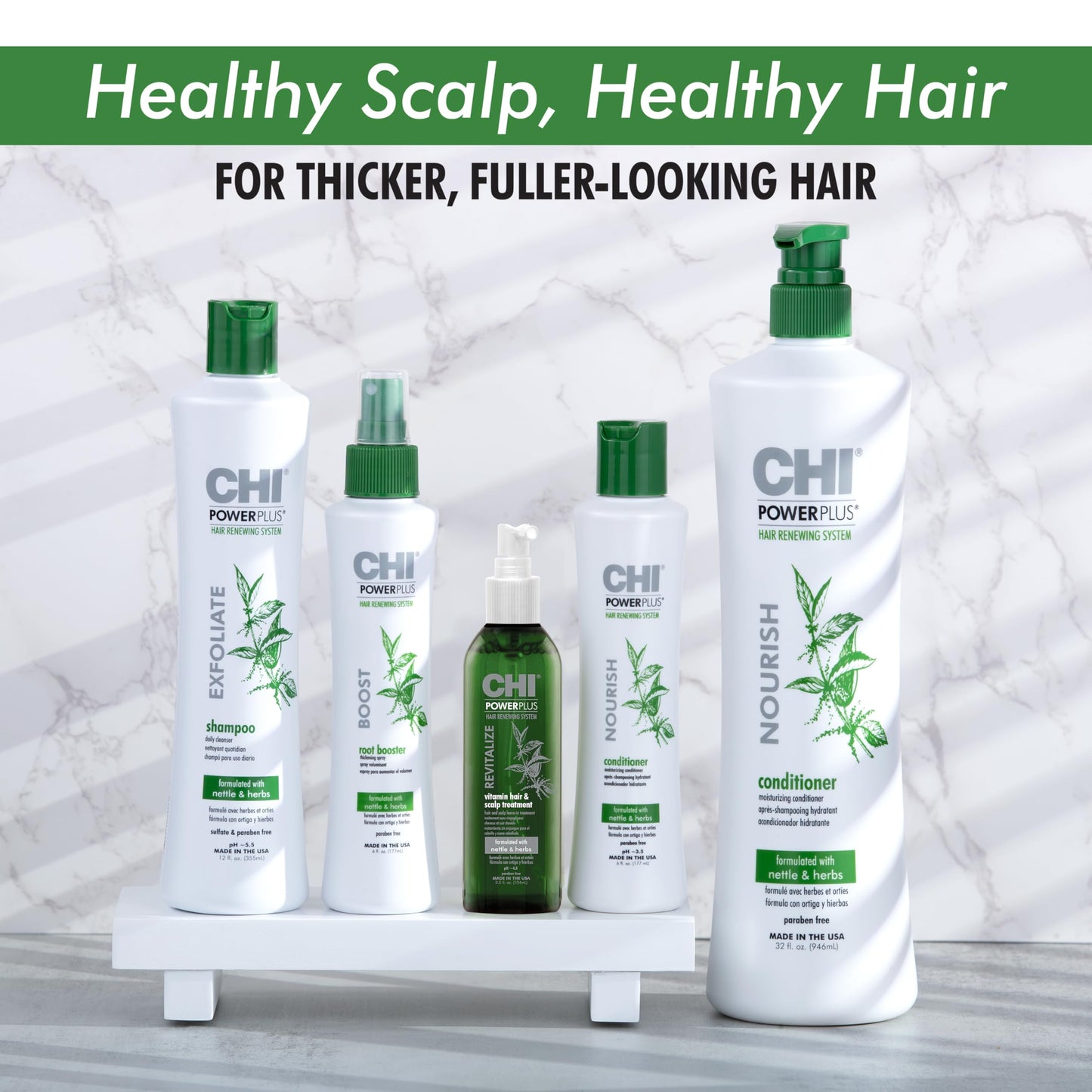Chi Powerplus Conditioner for Unisex, 12 Ounce