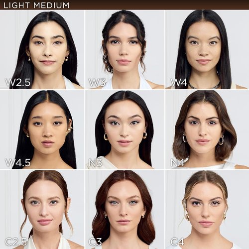 L'Oreal Paris True Match Foundation - Medium Coverage Liquid Makeup, N3 Light Medium, 1 Fl Oz