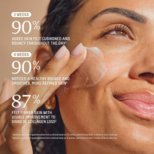 Biossance Anti-Aging Face Moisturizer - Firming Cream with Peptides & Vegan Collagen | 50ml