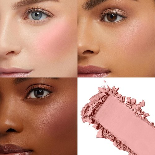 FV Long Lasting Powder Blush - Lightweight, Smooth & Blendable Cheek Makeup | Transfer-Resistant Matte Finish (Pink Matte, 0.17 OZ)