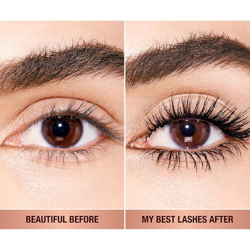Charlotte Tilbury Pillow Talk Push Up Lashes Mascara - 24HR Lengthening & Volume - Smudge-Proof Super Black