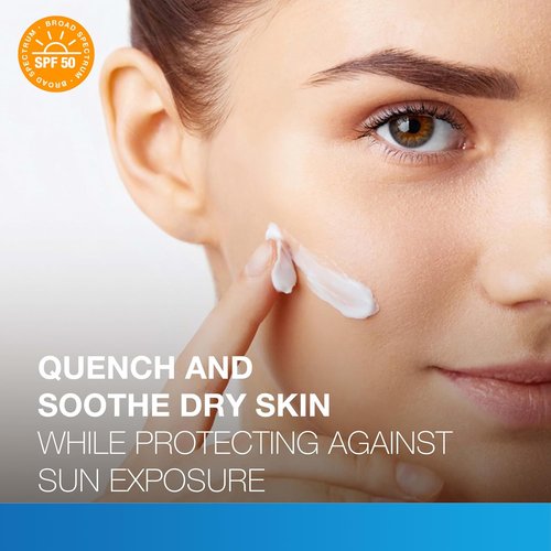 Neutrogena Hydro Boost Face Moisturizer - Hydrating SPF 50, Fragrance-Free, 1.7 fl. oz | Includes Trial Size Cleanser 0.5 fl. oz