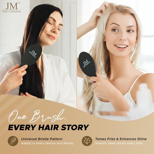 Detangling Brush by [Brand Name] - Flexible Glide for Wet/Dry Hair | Reduces Breakage & Pain-Free Styling