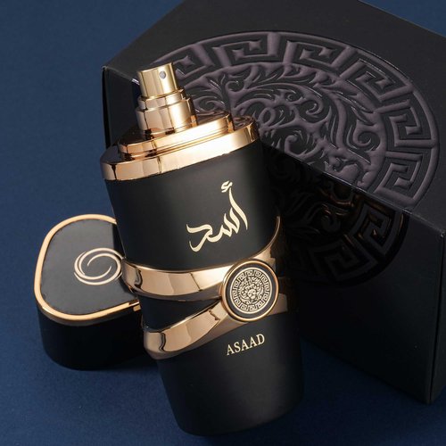 ASAAD Eau de Parfum for Unisex - 3.4 Fl Oz (100ml) - Long Lasting Arabian Style Eau de Parfum (EDP) - Warm Spicy & Woody Fragrance with Tobacco, Coffee, Vanilla & Amber - Premium Gift Fragrance