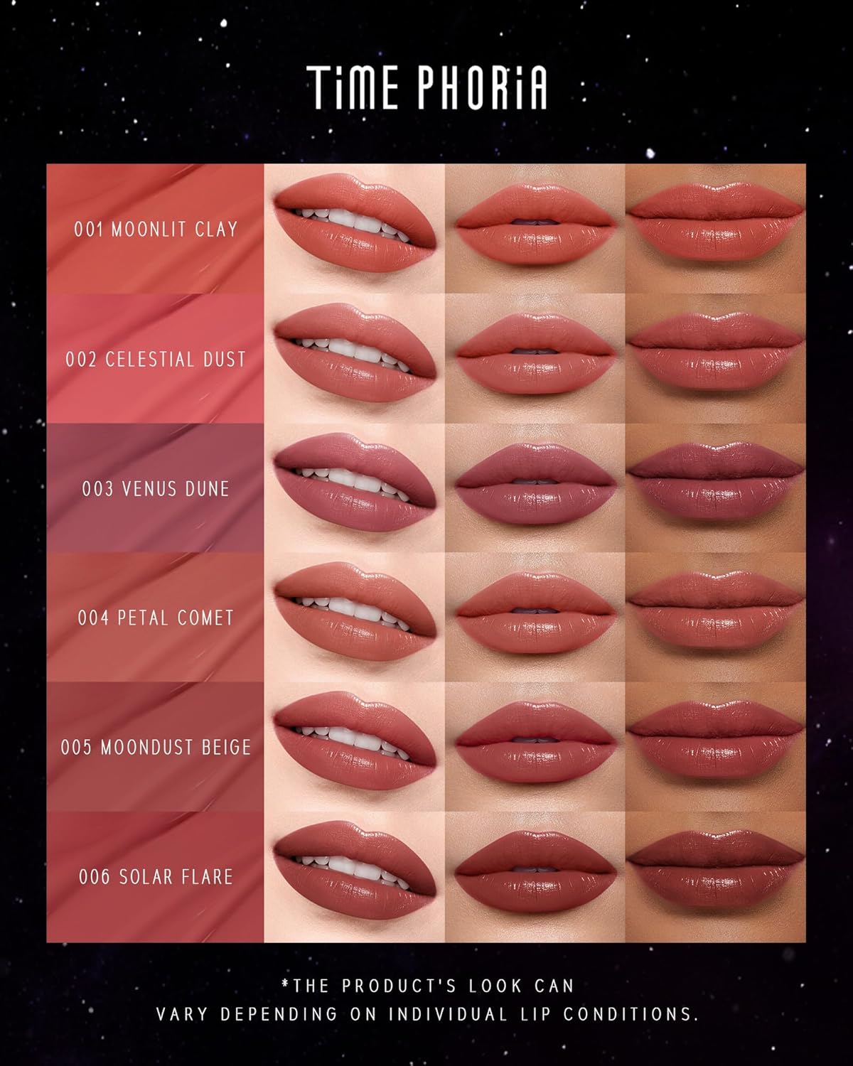 Spectra Ultra Stay Color Transfer Proof Lip Vinyl 003 Venus Dune - Long Lasting Dusty Rose Liquid Lipstick | High Coverage, Kiss Proof Finish