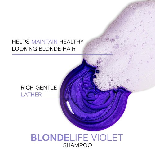 Joico Blonde Life Violet Shampoo - Neutralize Brassy Tones & Boost Shine | Sulfate-Free Formula