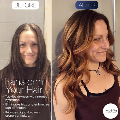 Hair Play Set | Hair Foam Mousse - Light Hold Styling Foam for Frizz Control - 2 Fl Oz Travel Size