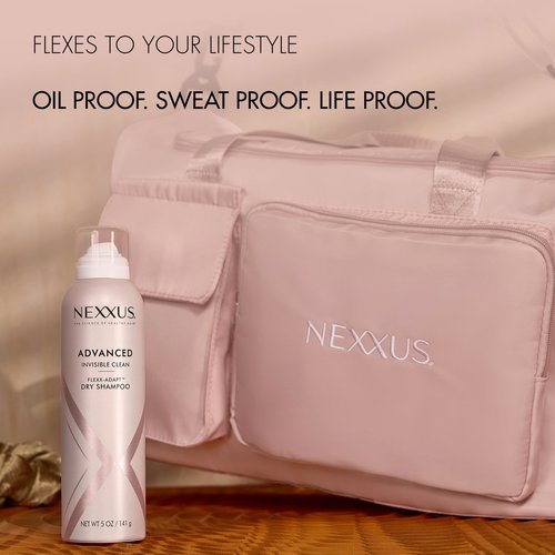 Nexxus Styling Refreshing Dry Shampoo For Oily Hair Advanced Invisible Clean Dry Shampoo Powered by Flexx-Adapt Technology and Infused with a Protein Complex 5 oz
