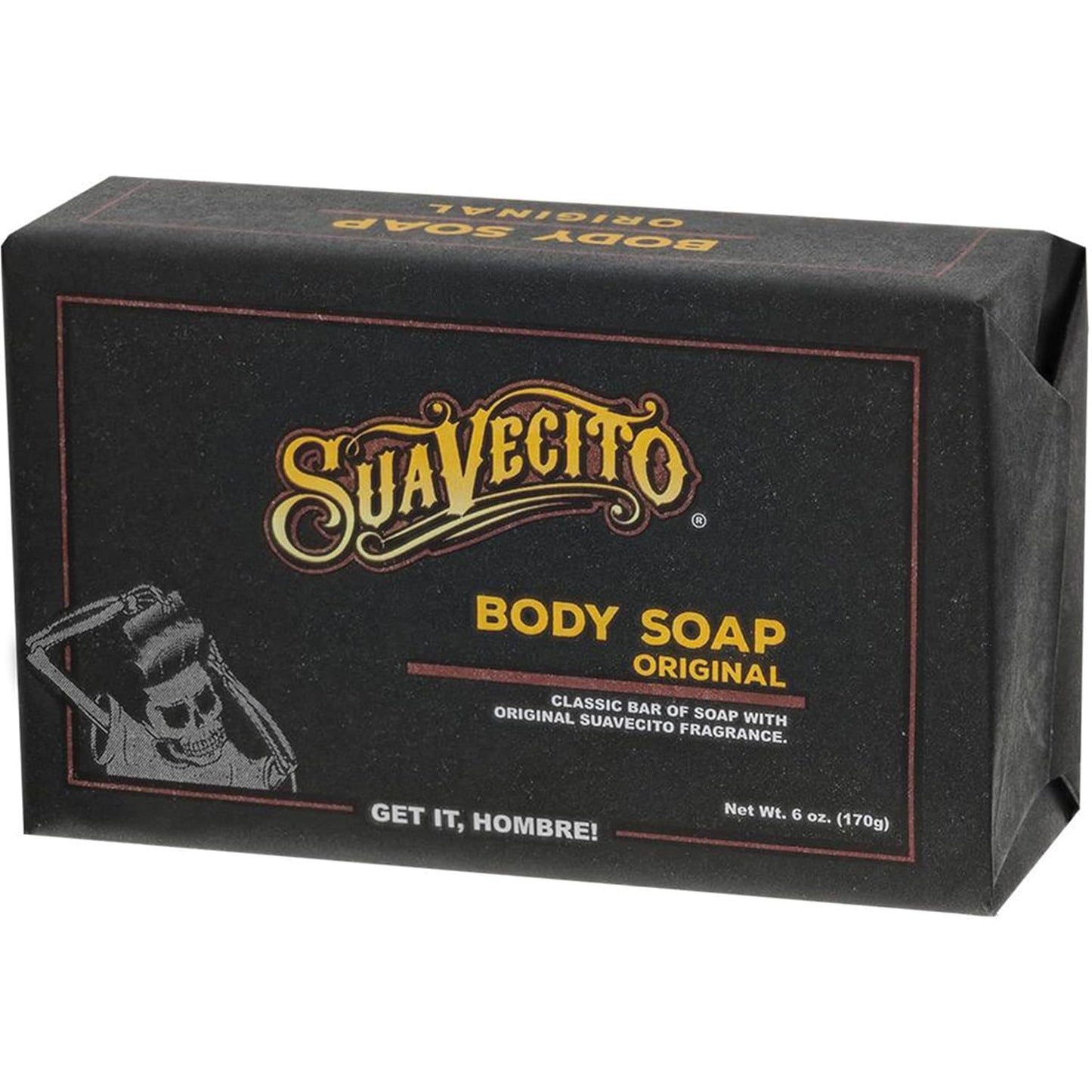 Suavecito Hair & Body Essentials Set | 4-Piece Styling Pomade, Moisturizing Soap, Shampoo & Conditioner