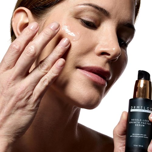 DRMTLGY Needle-Less Growth Factor Serum - Multi-Peptide & Hyaluronic Acid for Firming, Lifting & Wrinkle Care