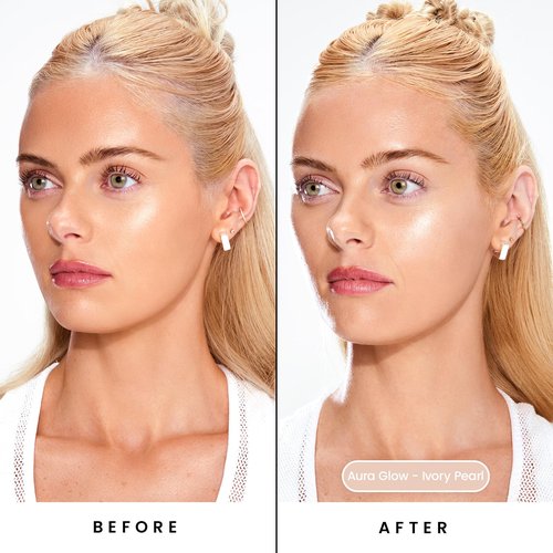 Sacheu Liquid Glow STAY-N Liquid Highlighter & Illuminator Makeup — 30ml Long Lasting Luminous Glow Lightweight Dewy Finish, Aura Glow