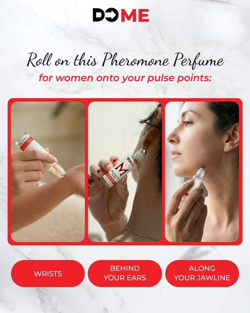 Do Me Pheromones Perfumes for Woman - Take your Charm to a New Level - Alluring Enhanced Scents in a Convenient Roll On Perfume Oil Bottle - Confidence with Every Swipe 0.34oz