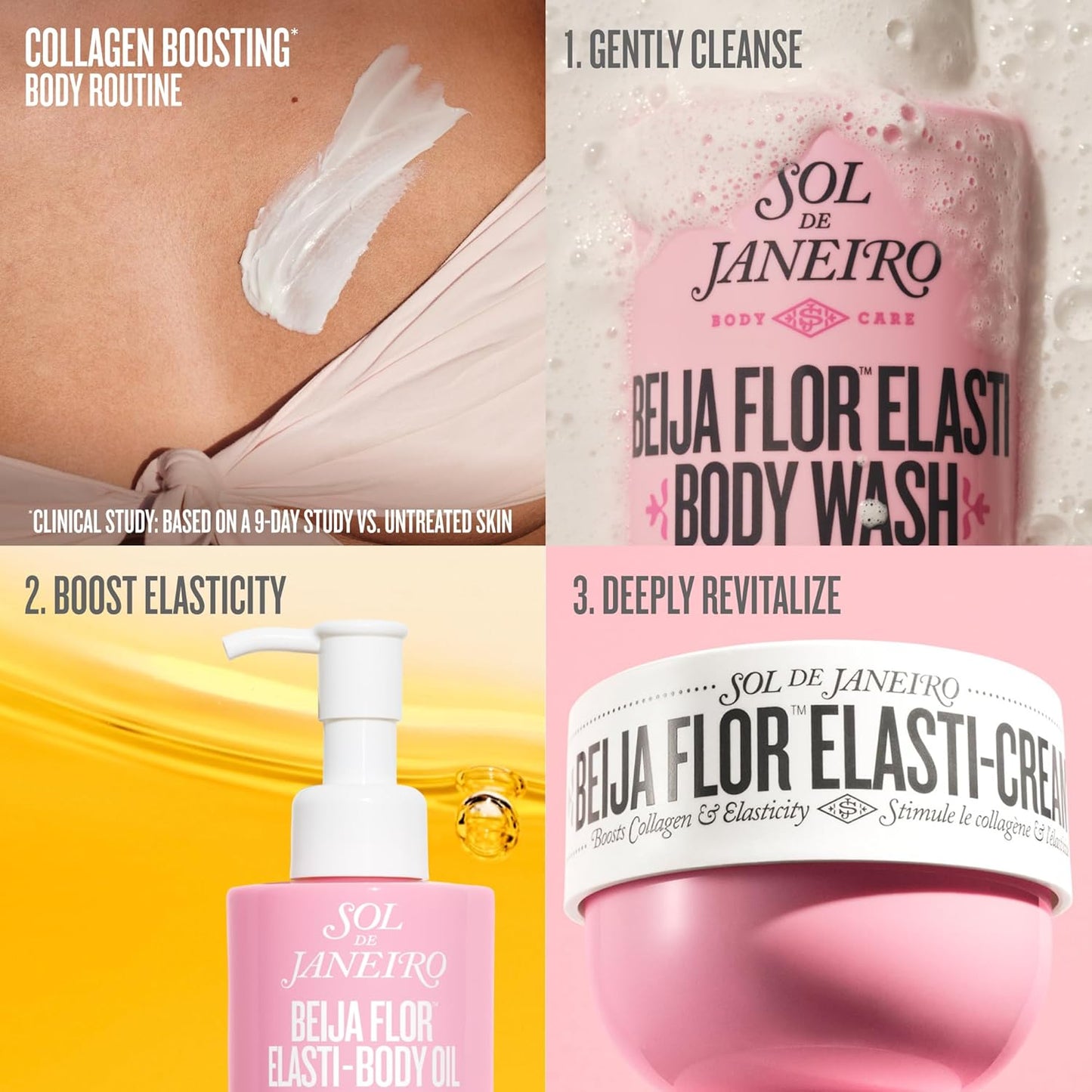 SOL DE JANEIRO Beija Flor Elasti-Body Oil - Nourishing Hydration | 100 ml / 3.4 fl oz