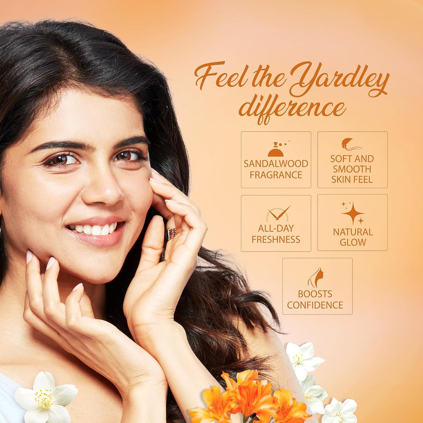 Yardley Sandalwood Perfumed Talc - Luxurious Fragrance & Softness | 250g Size