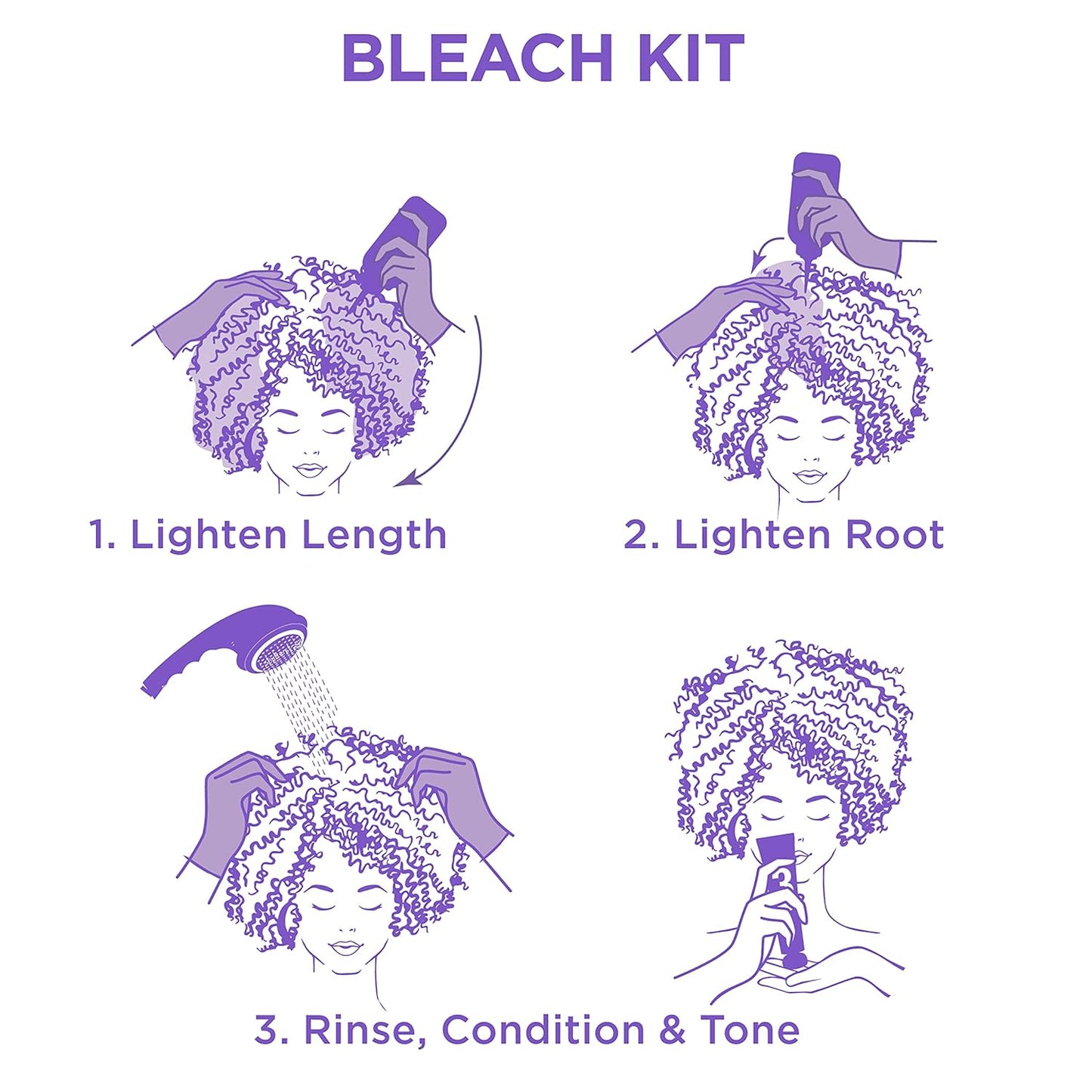 SoftSheen-Carson Uplift Bleaching Kit - Dark and Lovely® Powder, Developer & Toner for Blonde Hair