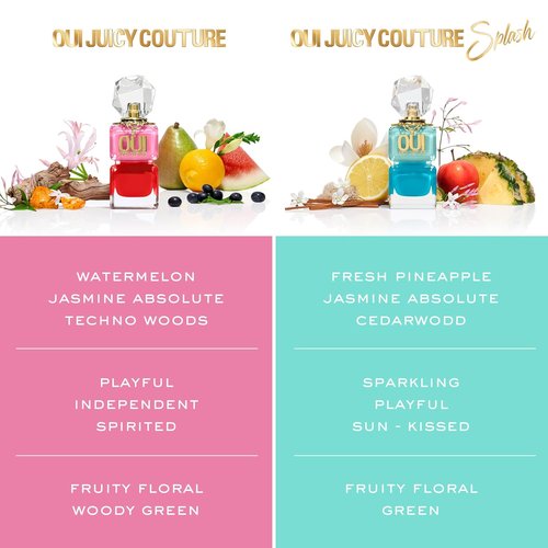 Juicy Couture Oui Eau De Parfum - Fruity Floral Women's Perfume with Watermelon & Jasmine Notes