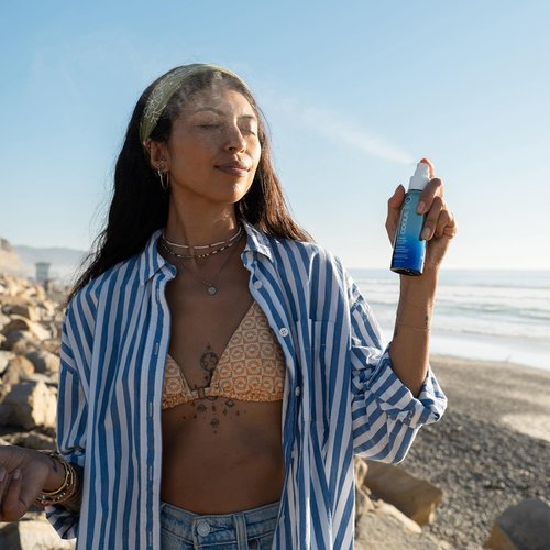 COOLA Organic Sunscreen SPF 50 - Daily Face Mist for Ultimate Skin Protection | Vegan, Gluten-Free, 3.4 Fl Oz