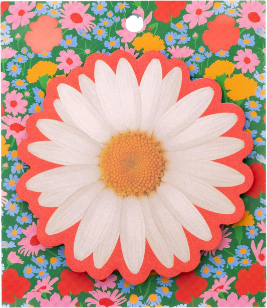 Ban.do Cute Sticky Notepad - 50 Sheets of Novelty Flower-Shaped Self-Stick Notes