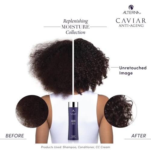 Alterna CAVIAR Anti-Aging Moisture Shampoo - Hydrating Formula for Dry, Brittle Hair | Sulfate Free