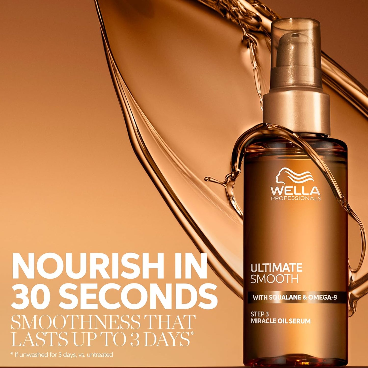 Wella Professionals Miracle Oil Serum & Hair Rescue Bundle - Ultimate Smooth & Repair | Travel Size 1 Fl Oz