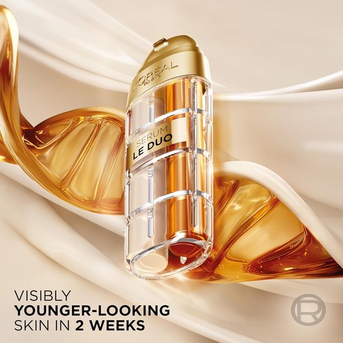 L'Oreal Paris Age Perfect Serum - Brightening & Firming Anti-Aging Formula with Collagen Peptide, 1 fl oz