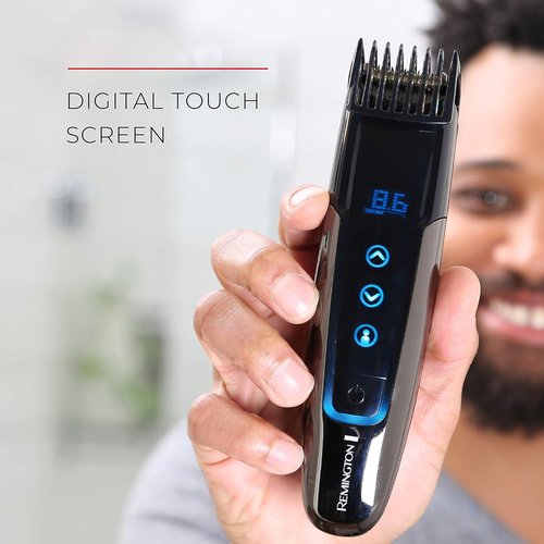 Remington MB4700 Smart Beard Trimmer - Rechargeable with Digital Touch Screen & Memory Settings