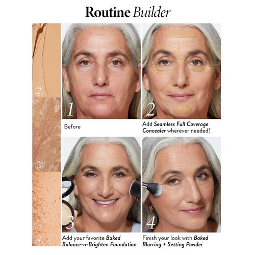 LAURA GELLER NEW YORK Seamless Finish Full Coverage Concealer, Porcelain