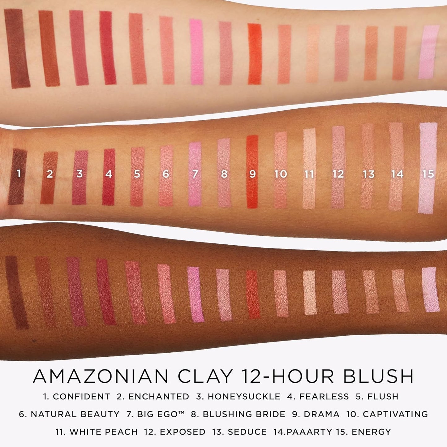 Tarte Amazonian Clay Blush - Lightweight, Buildable Coverage with Vitamin E & Olive Oil | Vegan, 12-Hour Wear