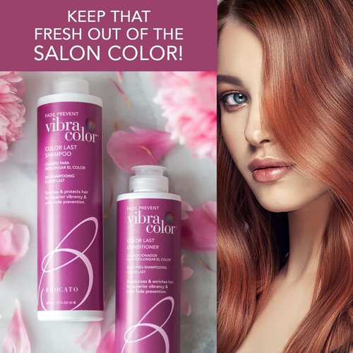 Brocato Vibracolor Conditioner - 32 Oz | Color Safe Formula Prevents Fading & Extends Vibrancy